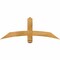 Ekena Millwork Bellingham Rough Sawn Timber Gable Bracket, Western Red Cedar, 48"W x 18"H x 2"D x 4"F, 9/12 Pitch GBW048X18X0204BEL00RWR - alternate 1